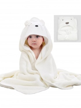 Kids Animal Themed Super Soft Hoodie Towel